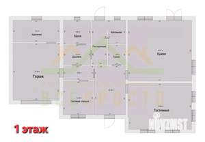 Дом 281м², 2-этажный, участок 9 сот.