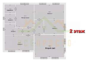 Дом 281м², 2-этажный, участок 9 сот.