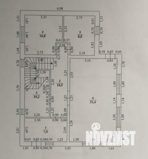 Дом 135м², 2-этажный, участок 5 сот.