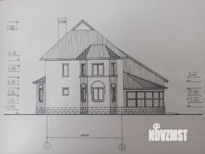 Дом 437м², 3-этажный, участок 11 сот.  