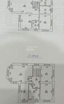 Дача 170м², 3-этажный, участок 4 сот.  