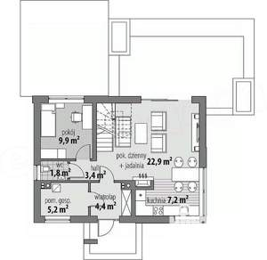 Дача 102м², 2-этажный, участок 3 сот.  