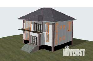 Дом 250м², 2-этажный, участок 7 сот.  