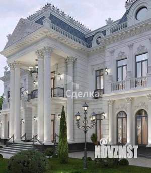 Дом 2063м&sup2;, 3-этажный, участок 13 сот.  