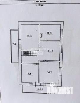 Дом 156м², 2-этажный, участок 4 сот.  