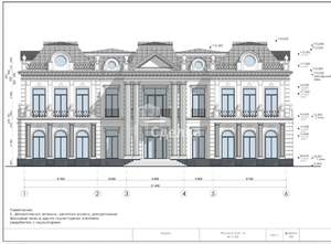 Дом 2063м&sup2;, 3-этажный, участок 13 сот.  