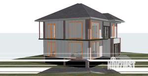 Дом 250м², 2-этажный, участок 7 сот.  