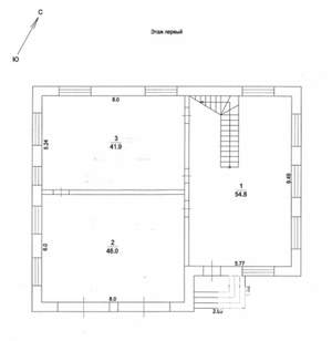 Дом 320м², 2-этажный, участок 6 сот.  