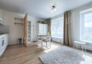 Студия квартира, на длительный срок, 29м2, 6/25 этаж