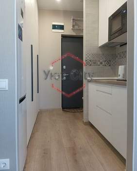 Студия квартира, на длительный срок, 24м2, 15/17 этаж