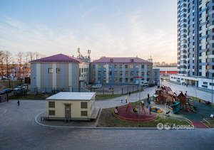 Студия квартира, на длительный срок, 26м2, 3/14 этаж