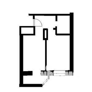 1-к квартира, на длительный срок, 40м2, 6/18 этаж
