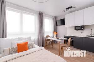 Студия квартира, посуточно, 30м2, 11/17 этаж