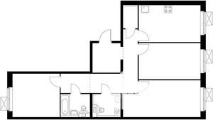 3-к квартира, на длительный срок, 82м2, 13/14 этаж