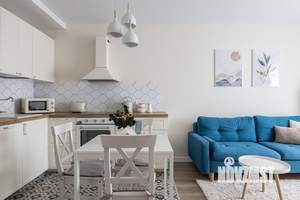 1-к квартира, на длительный срок, 36м2, 21/25 этаж