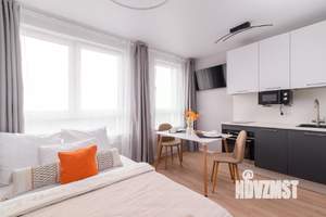 Студия квартира, посуточно, 30м2, 11/17 этаж