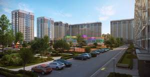 Студия квартира, на длительный срок, 23м2, 10/17 этаж