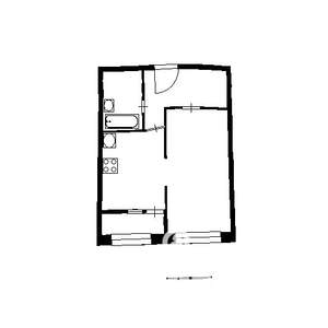 1-к квартира, на длительный срок, 40м2, 5/25 этаж