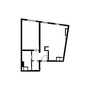 2-к квартира, на длительный срок, 55м2, 4/17 этаж