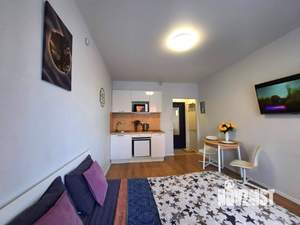 Студия квартира, посуточно, 22м2, 2/25 этаж