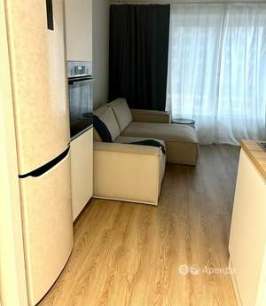 Студия квартира, на длительный срок, 23м2, 12/25 этаж