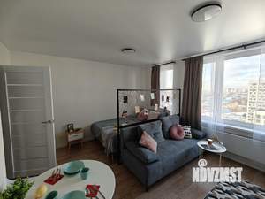 Студия квартира, на длительный срок, 28м2, 23/25 этаж