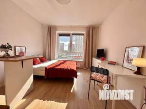 Студия квартира, посуточно, 30м2, 10/25 этаж
