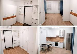 Студия квартира, на длительный срок, 30м2, 3/17 этаж
