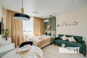 1-к квартира, посуточно, 24м2, 1/1 этаж