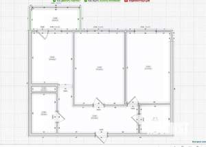 2-к квартира, на длительный срок, 70м2, 7/17 этаж