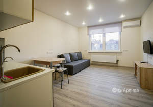 Студия квартира, на длительный срок, 26м2, 3/14 этаж