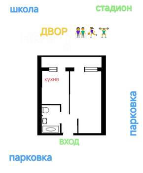 1-к квартира, на длительный срок, 38м2, 7/19 этаж