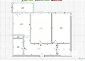 1-к квартира, на длительный срок, 70м2, 7/17 этаж