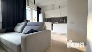 Студия квартира, на длительный срок, 43м2, 6/9 этаж