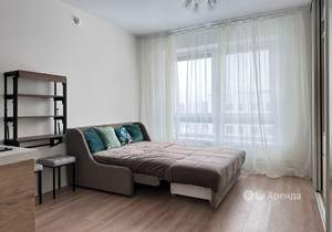 Студия квартира, на длительный срок, 22м2, 25/25 этаж