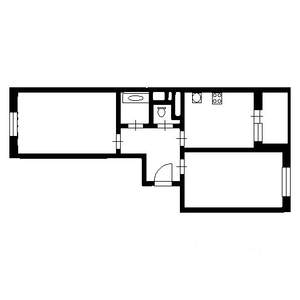 2-к квартира, на длительный срок, 64м2, 2/9 этаж