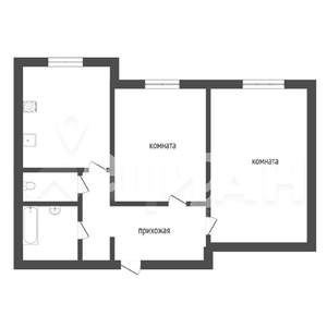 2-к квартира, на длительный срок, 56м2, 6/18 этаж