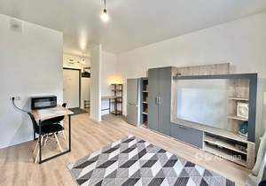 Студия квартира, на длительный срок, 26м2, 4/17 этаж