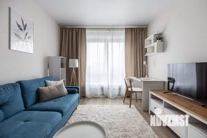 1-к квартира, на длительный срок, 36м2, 21/25 этаж