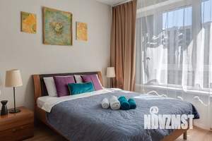 1-к квартира, посуточно, 36м2, 18/22 этаж