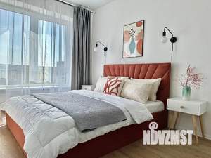 1-к квартира, посуточно, 42м2, 16/25 этаж