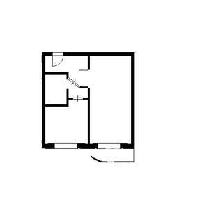 1-к квартира, на длительный срок, 38м2, 2/17 этаж