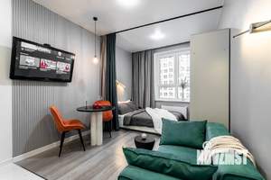 Студия квартира, на длительный срок, 22м2, 17/25 этаж