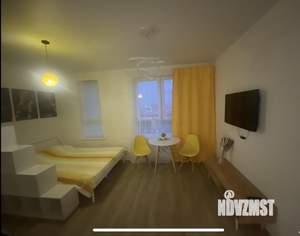 Студия квартира, на длительный срок, 24м2, 16/17 этаж