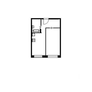 1-к квартира, на длительный срок, 37м2, 18/25 этаж