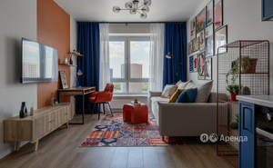 1-к квартира, на длительный срок, 35м2, 20/25 этаж