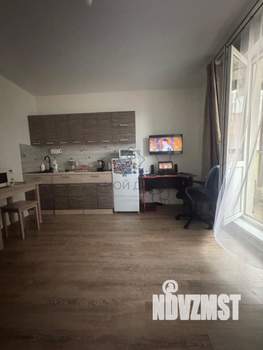 Студия квартира, на длительный срок, 28м2, 10/17 этаж