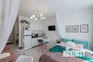 Студия квартира, посуточно, 24м2, 9/25 этаж