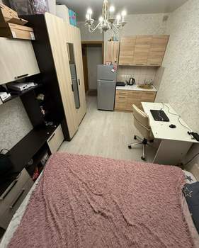 Студия квартира, на длительный срок, 22м2, 16/17 этаж