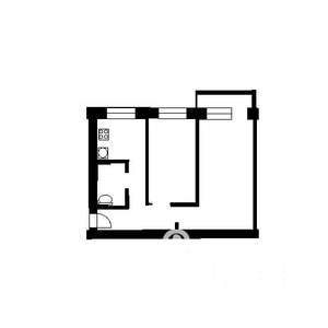 2-к квартира, на длительный срок, 44м2, 3/5 этаж